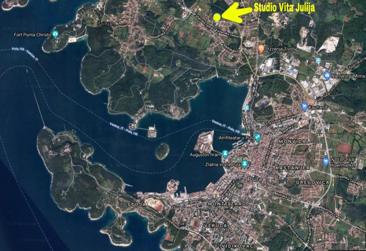 Studio Vita Julija Πούλα Εξωτερικό φωτογραφία